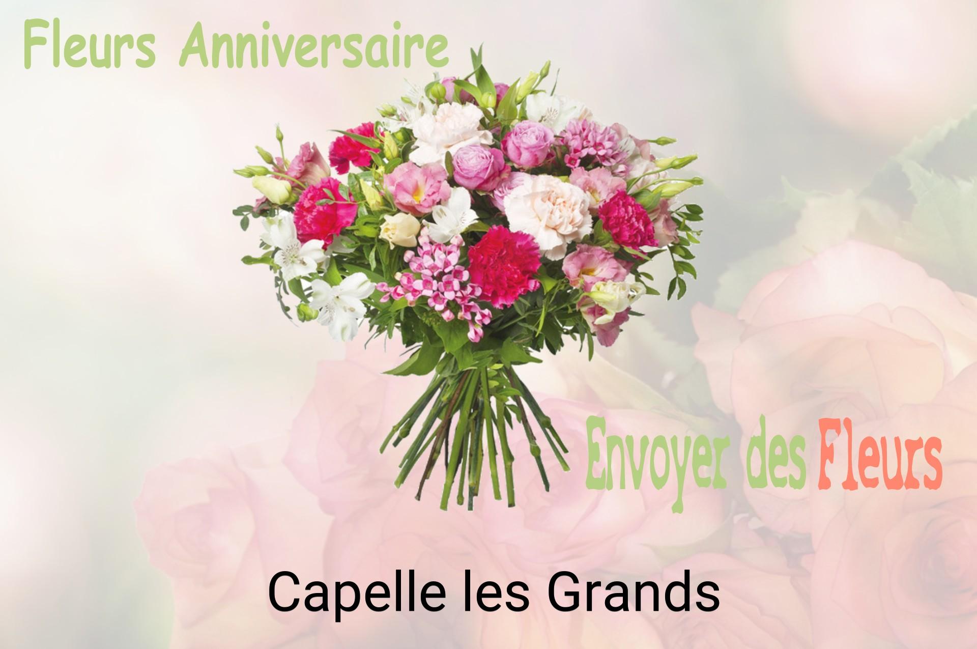 Bouquet de fleurs d’anniversaire livré à Capelle-les-Grands