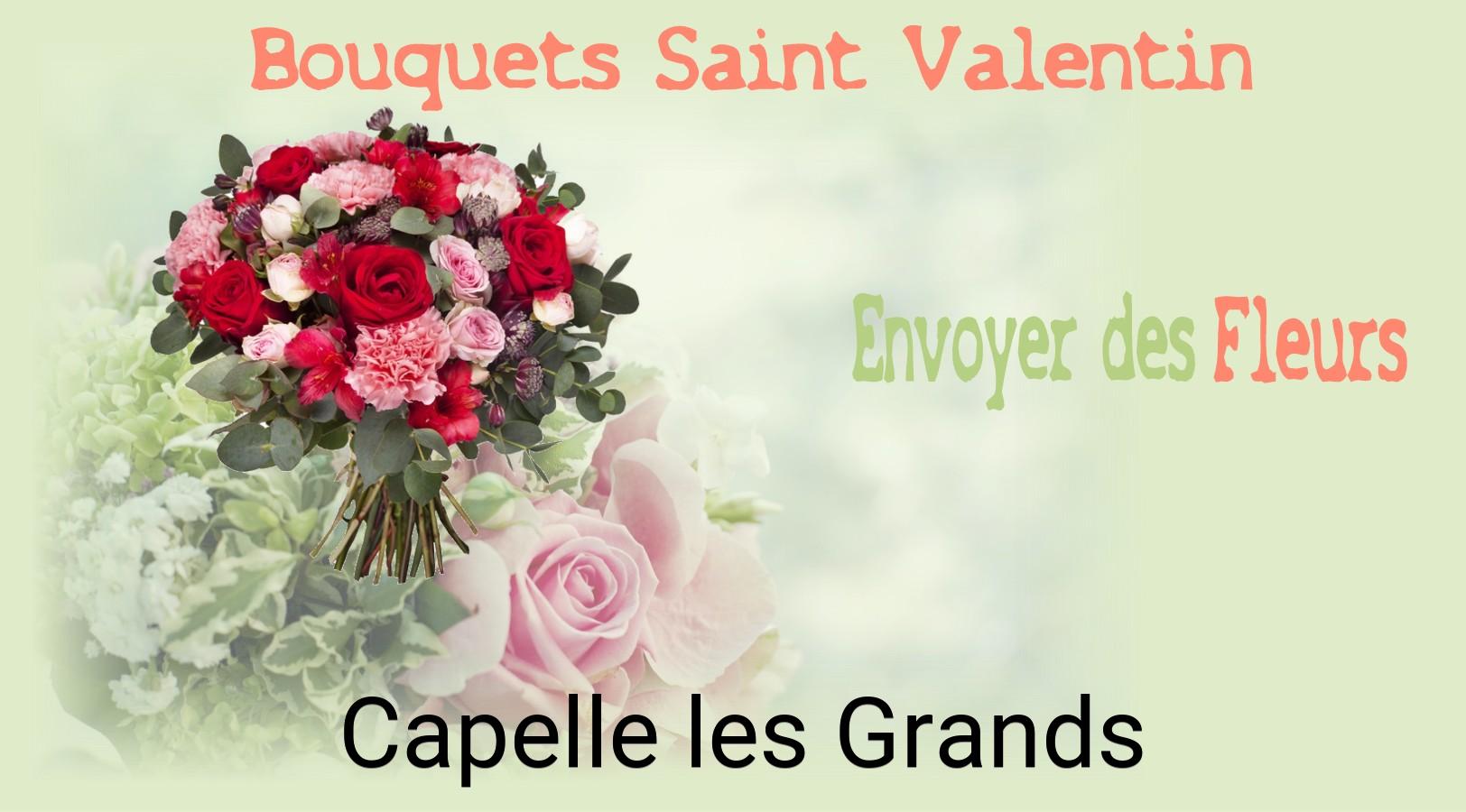 Roses de Saint-Valentin livrées à Capelle-les-Grands